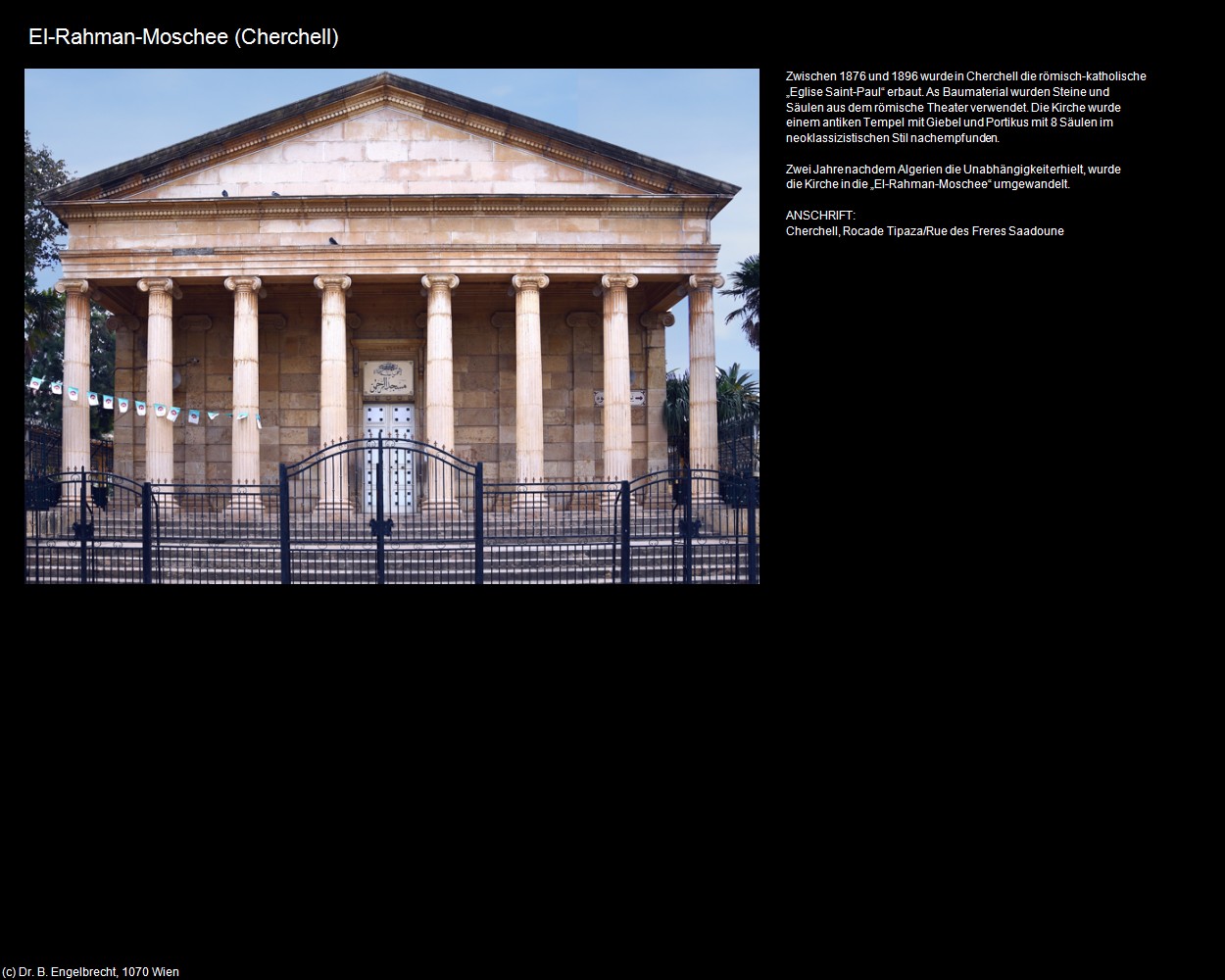 El-Rahman-Moschee (Cherchell) in Kulturatlas-ALGERIEN