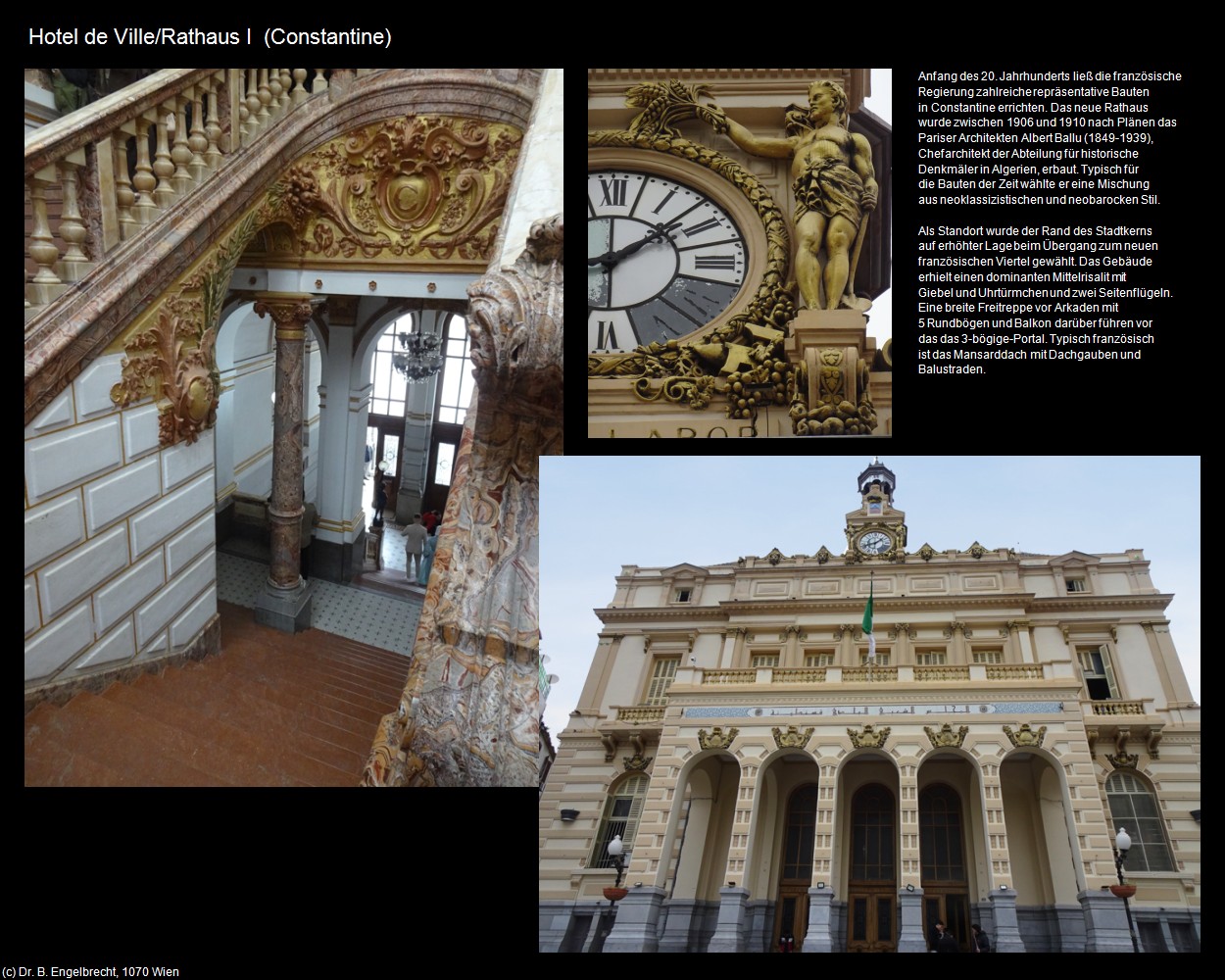 Hotel de Ville I  (Constantine) in Kulturatlas-ALGERIEN
