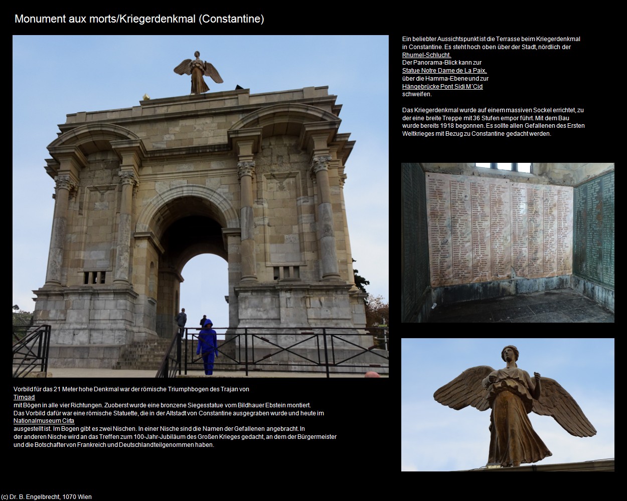 Monument aux morts (Constantine) in Kulturatlas-ALGERIEN(c)B.Engelbrecht