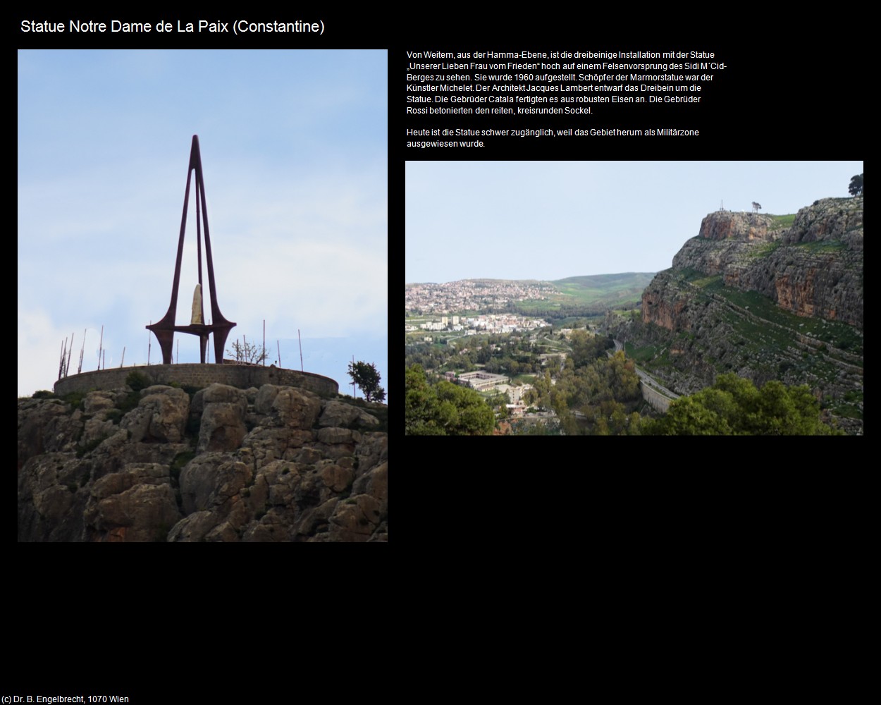 Statue Notre Dame de La Paix (Constantine) in Kulturatlas-ALGERIEN