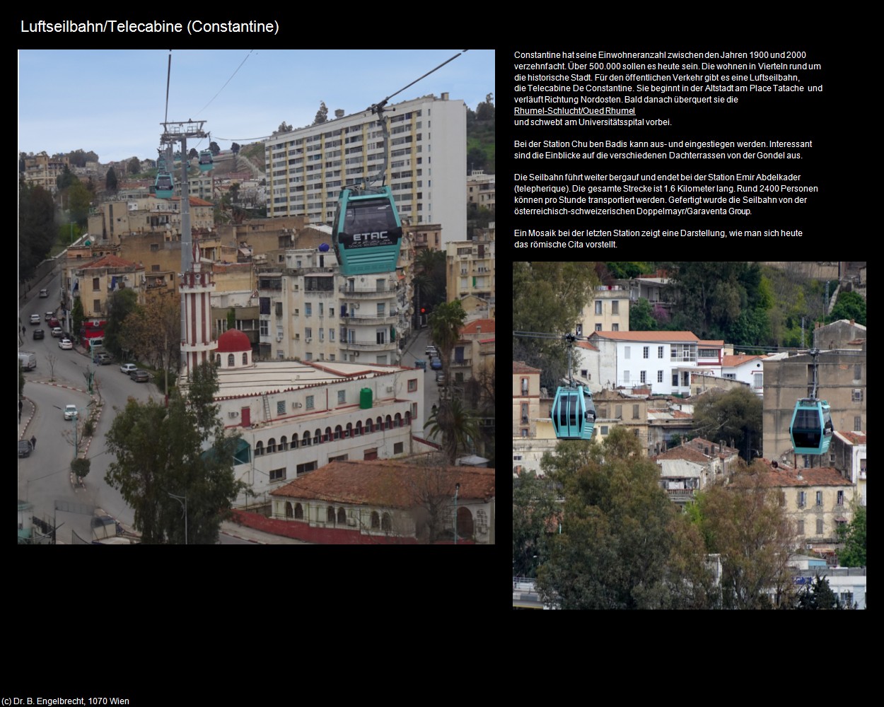 Telecabine (Constantine) in Kulturatlas-ALGERIEN(c)B.Engelbrecht