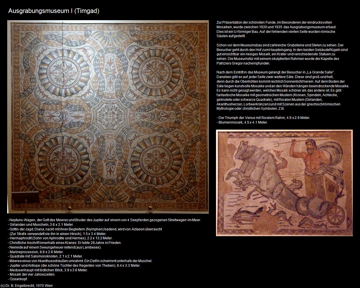 Ausgrabungsmuseum I (Timgad) in Kulturatlas-ALGERIEN