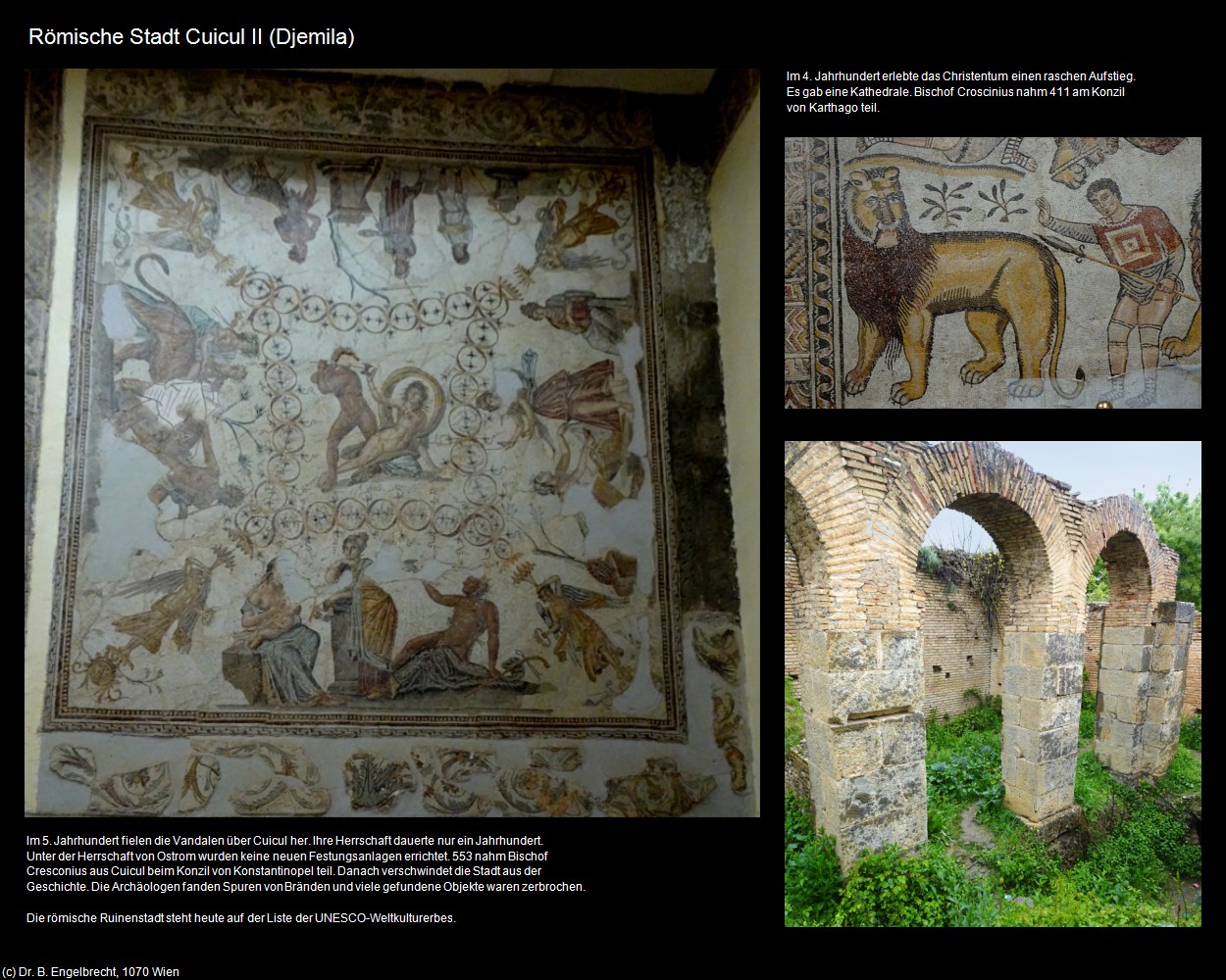 R&ouml;mische Stadt Cuicul II (Djemila) in Kulturatlas-ALGERIEN