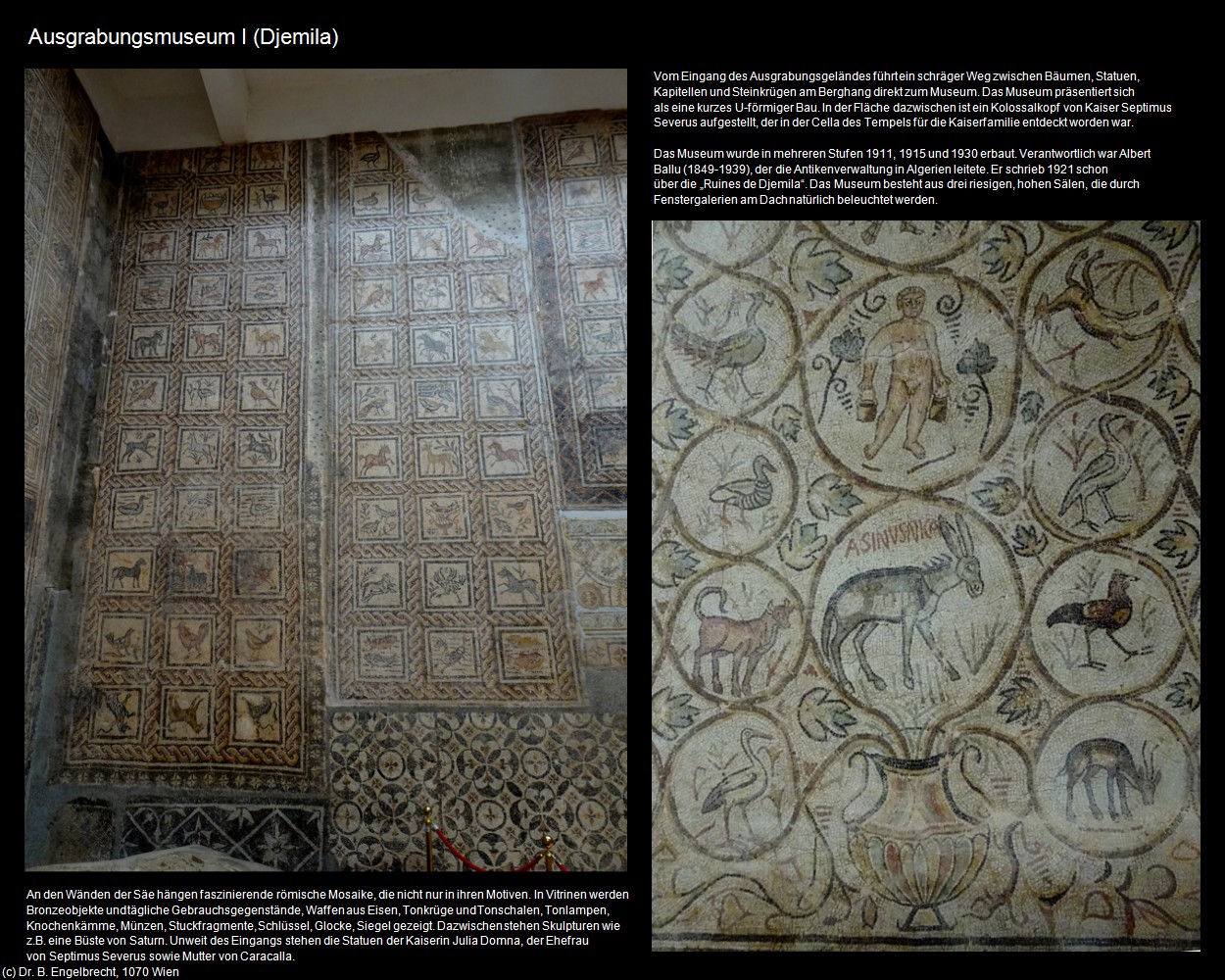 Ausgrabungsmuseum I (Djemila) in Kulturatlas-ALGERIEN