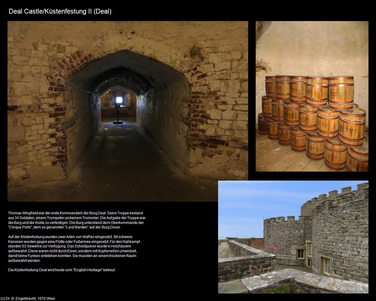 Deal Castle/Küstenfestung II (Deal, England) in Kulturatlas-ENGLAND und WALES