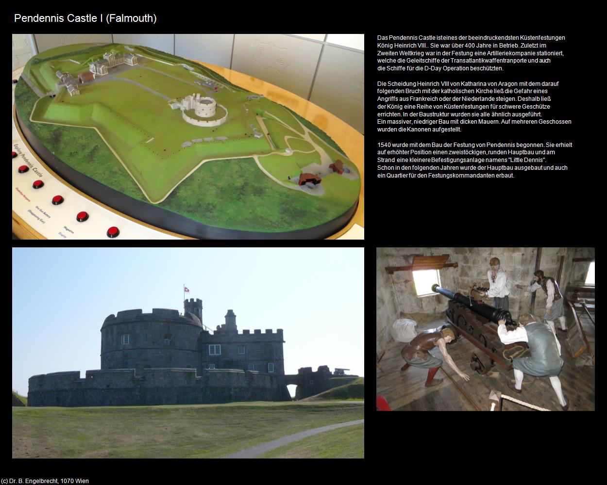 Pendennis Castle I (Falmouth, England) in Kulturatlas-ENGLAND und WALES