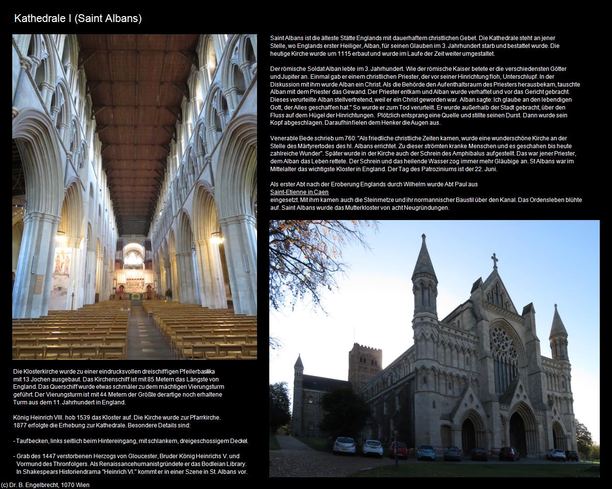 Kathedrale I (Saint Albans, England) in Kulturatlas-ENGLAND und WALES(c)B.Engelbrecht
