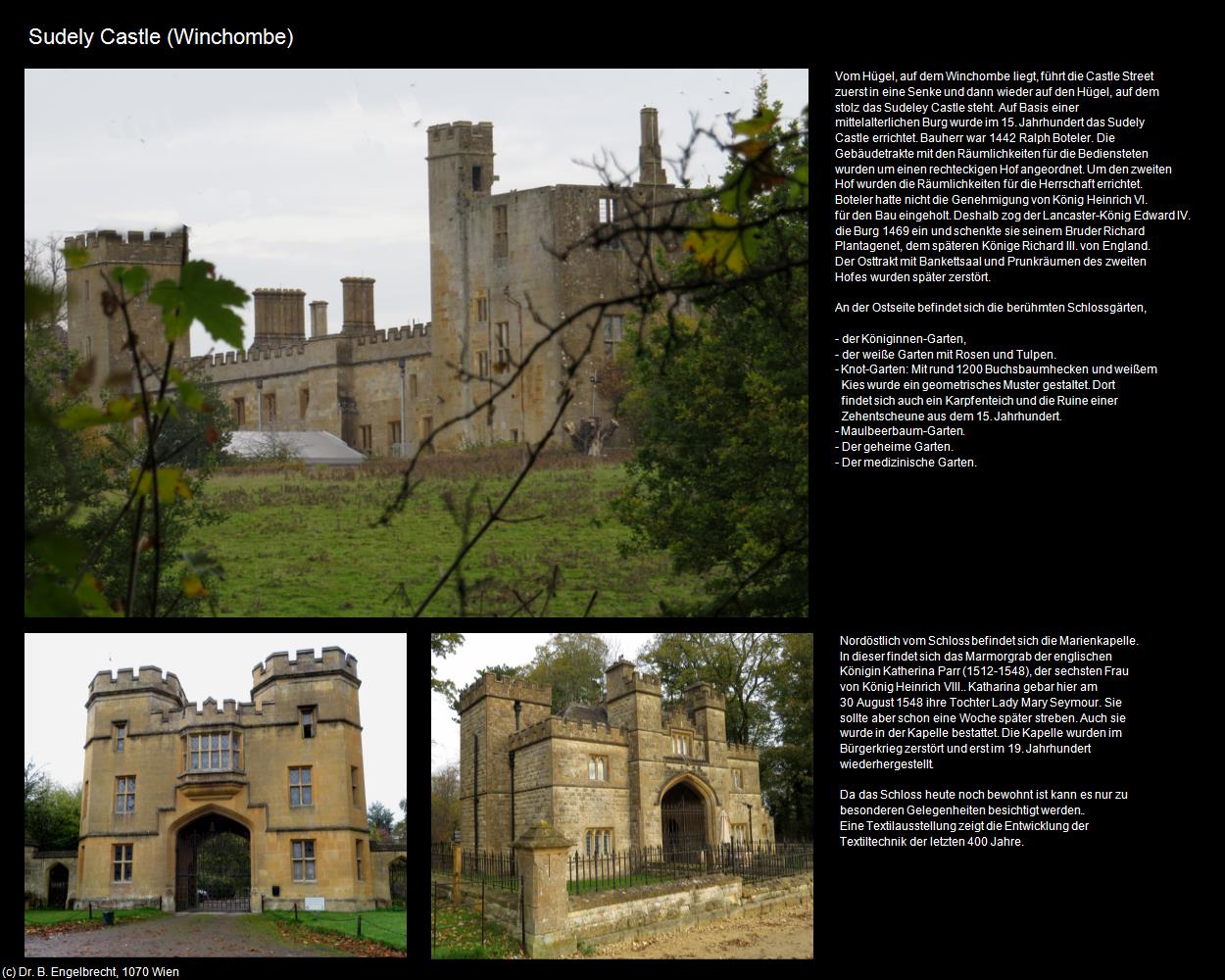 Sudely Castle (Winchombe, England) in Kulturatlas-ENGLAND und WALES