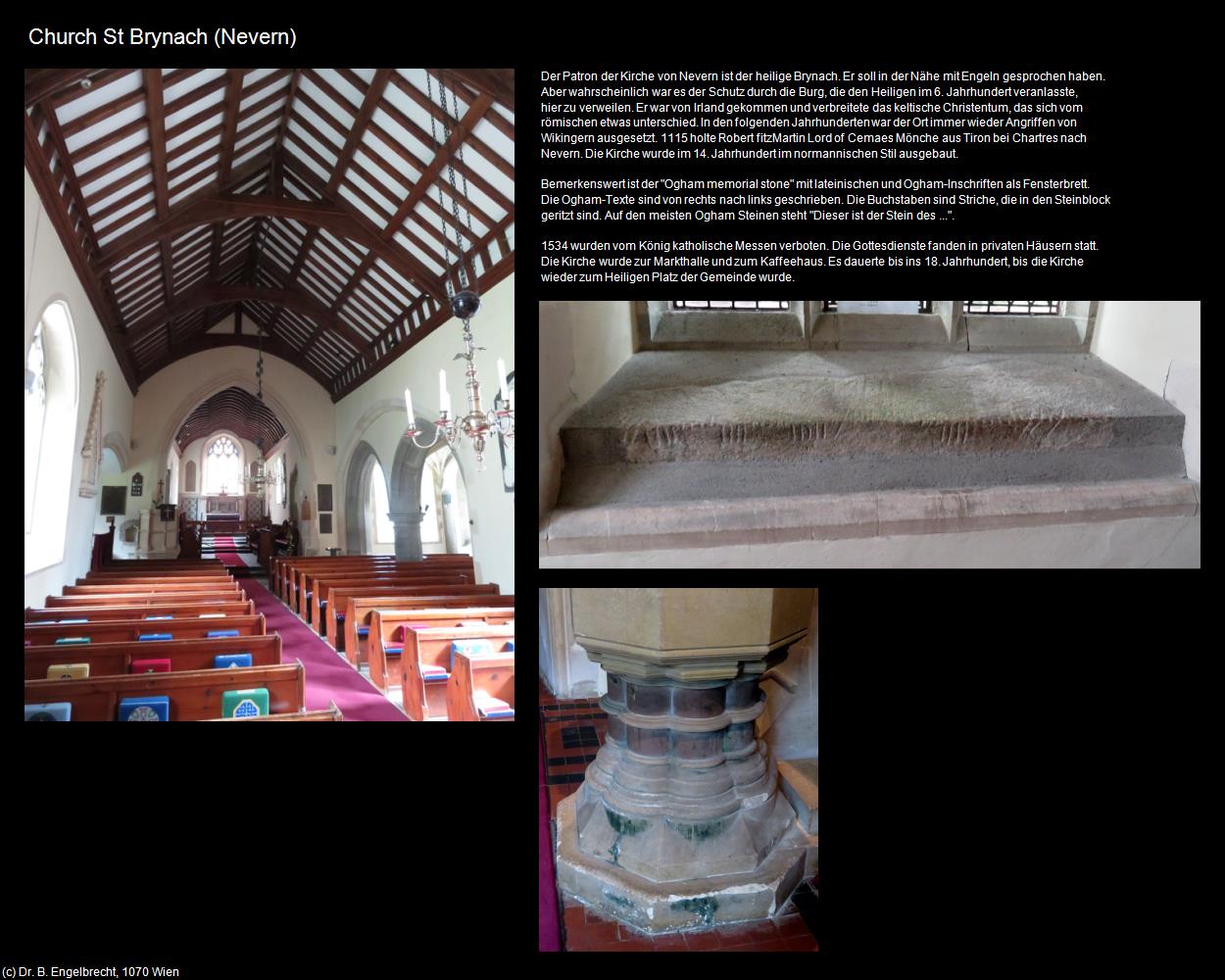 Church St Brynach  (Nevern, Wales) in Kulturatlas-ENGLAND und WALES