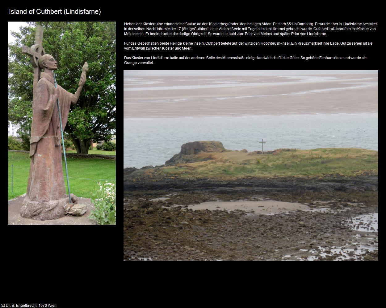 Island of Cuthbert (Lindisfarne, England) in Kulturatlas-ENGLAND und WALES