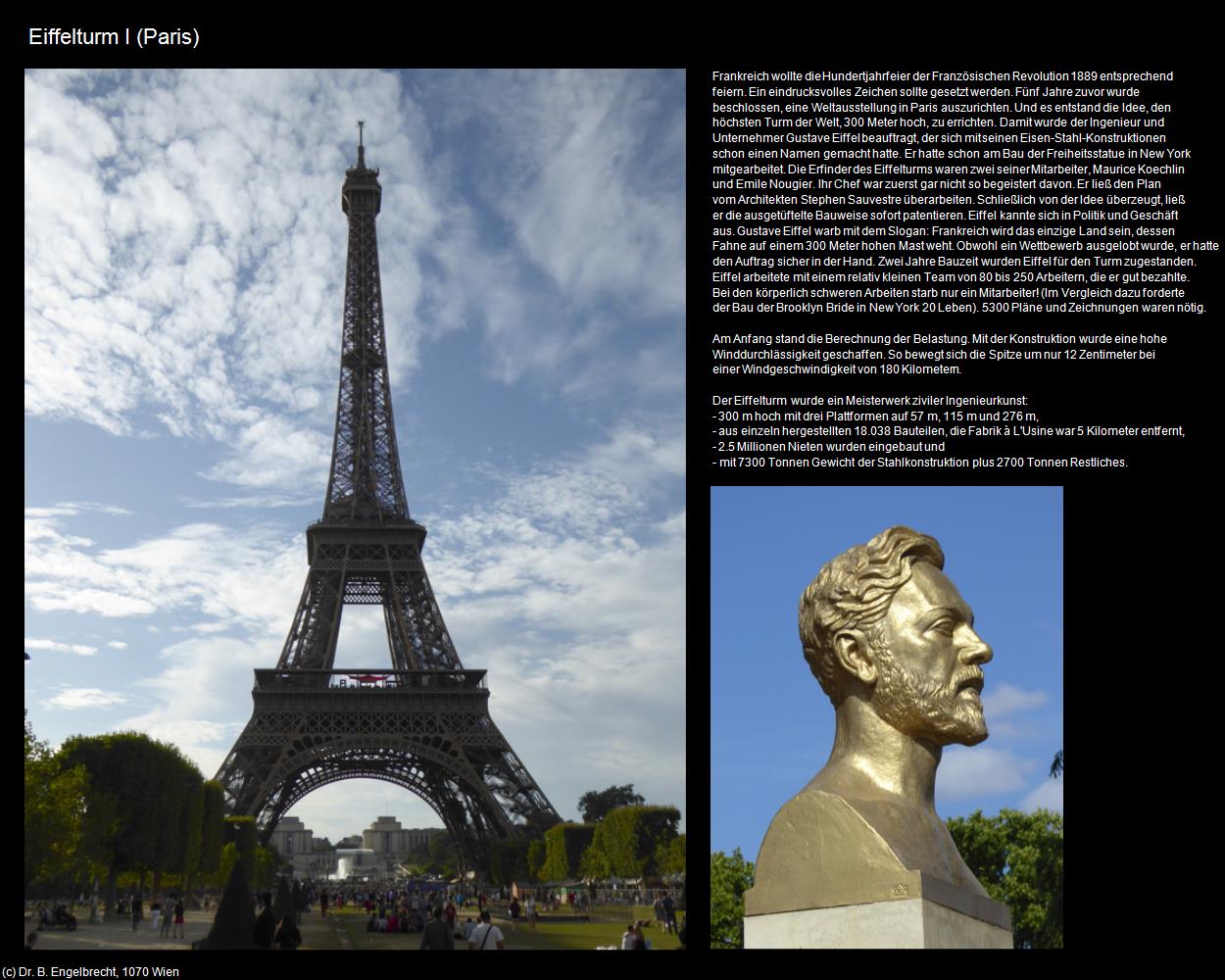 Eiffelturm I (Paris (FR-IDF)) in Kulturatlas-FRANKREICH