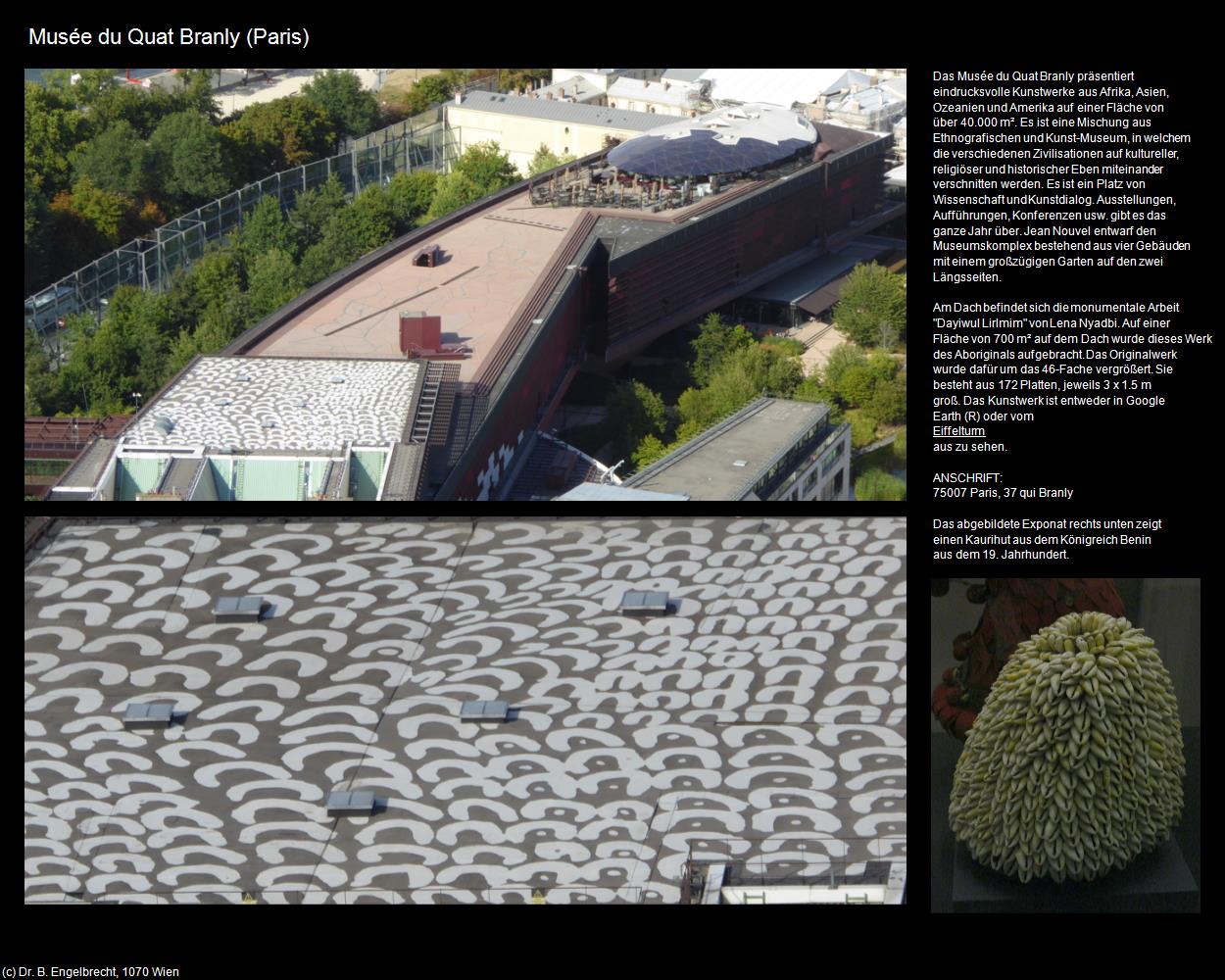 Musée du Quat Branly (Paris (FR-IDF)) in Kulturatlas-FRANKREICH(c)B.Engelbrecht