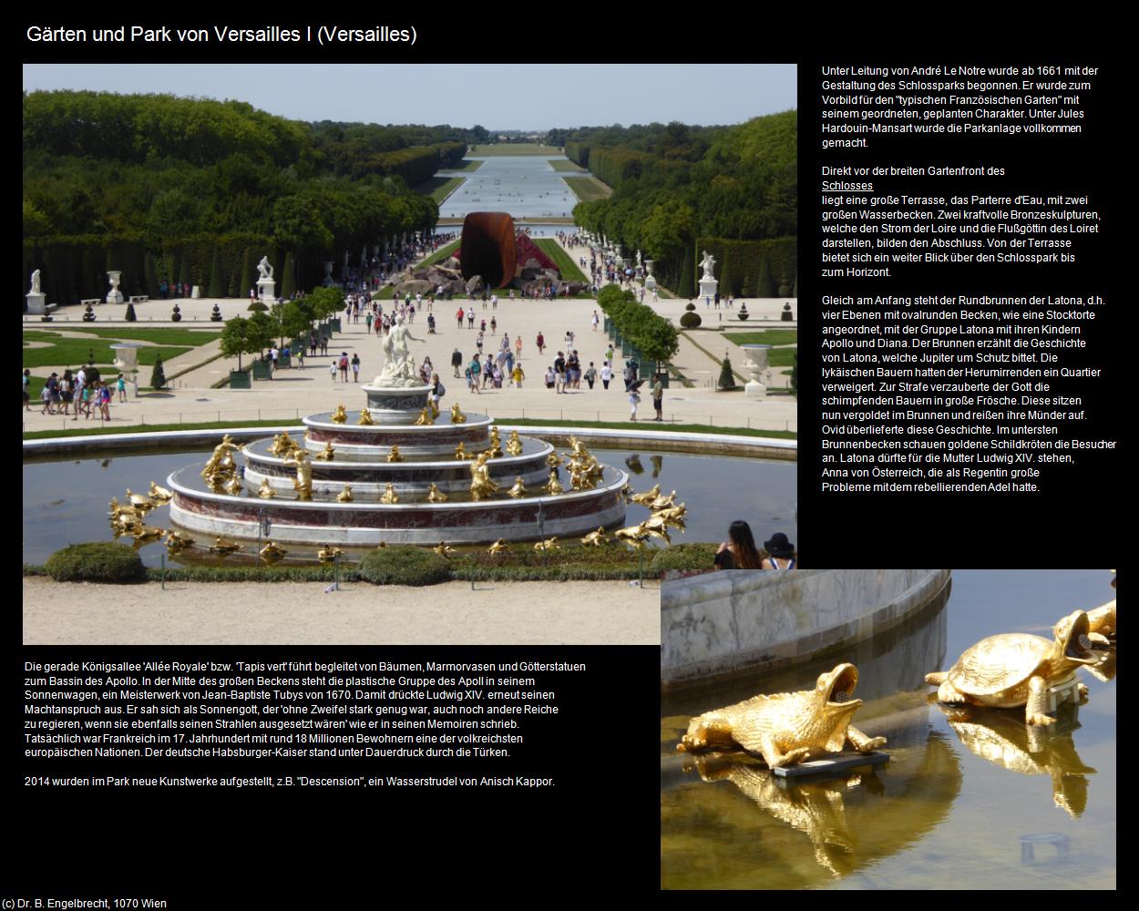 Gärten und Park von Versailles I (Versailles (FR-IDF)) in Kulturatlas-FRANKREICH(c)B.Engelbrecht