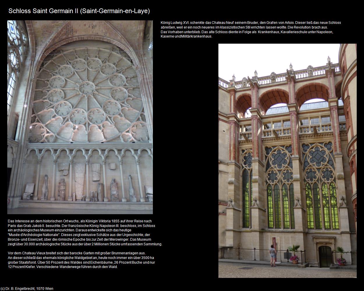 Chateau de Saint Germain III-Musée d'Archéologie Nationale (Saint-Germain-en-Laye (FR-IDF)) in Kulturatlas-FRANKREICH