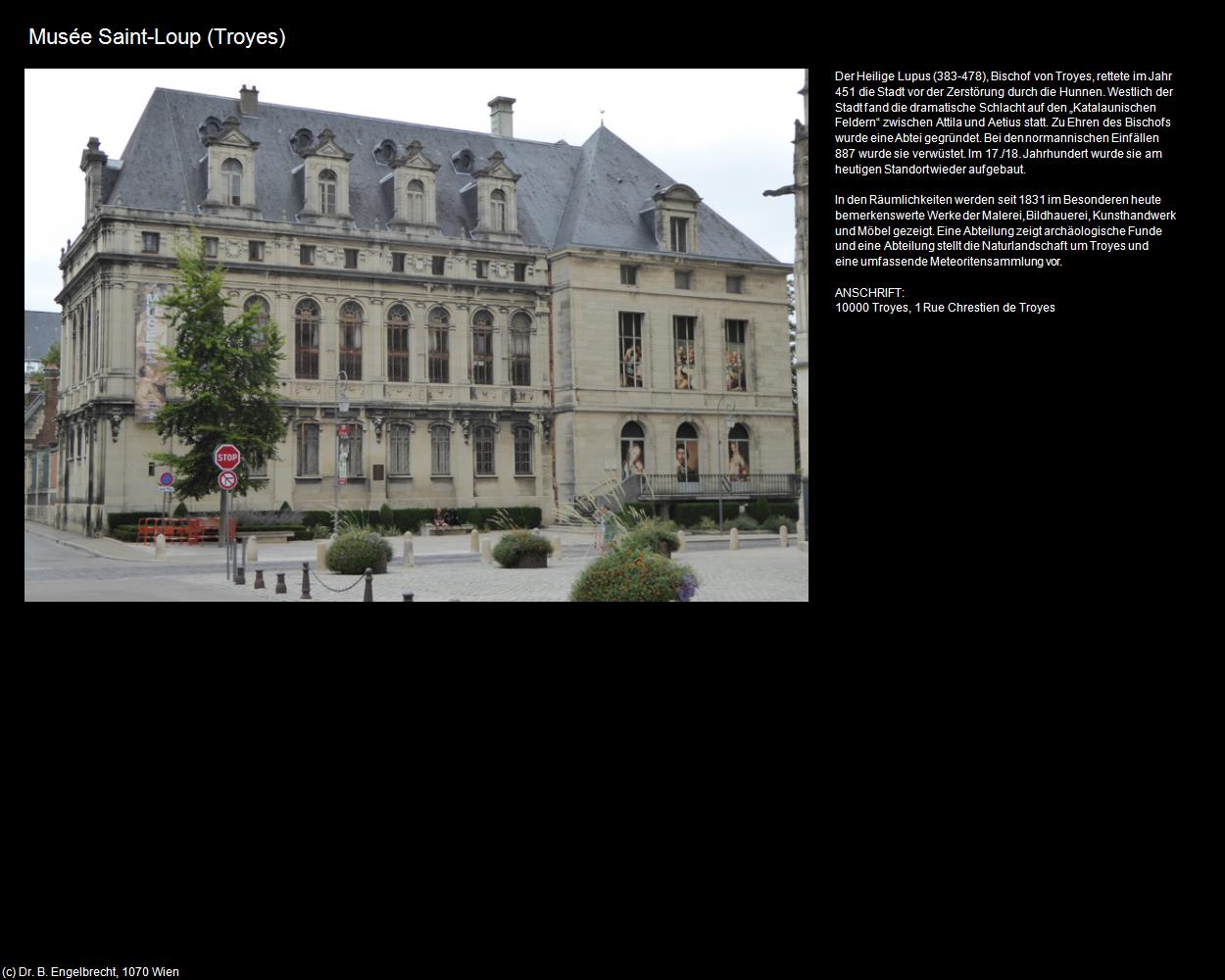 Musée Saint-Loup  (Troyes (FR-GES)) in Kulturatlas-FRANKREICH