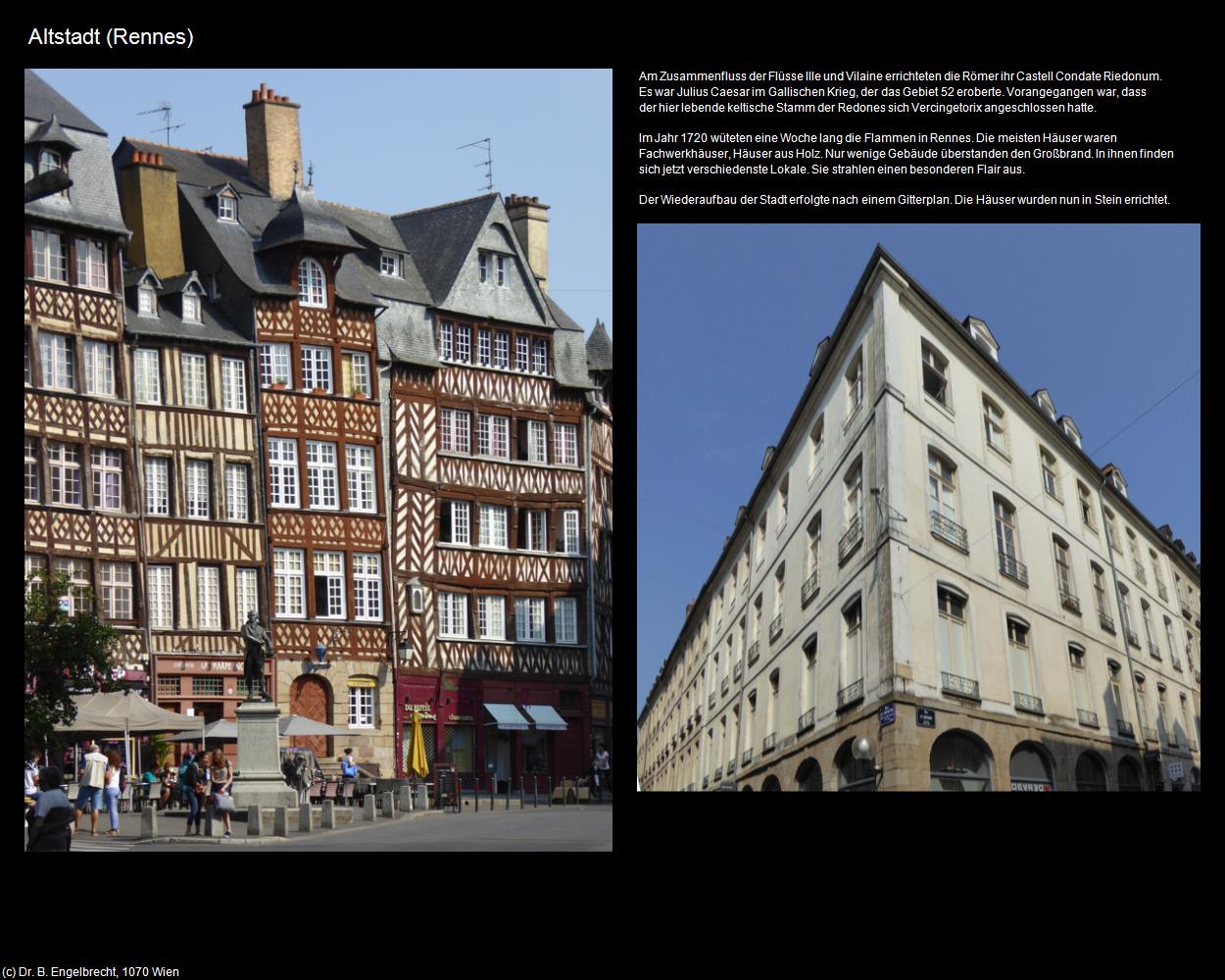 Altstadt (Rennes (FR-BRE)) in Kulturatlas-FRANKREICH