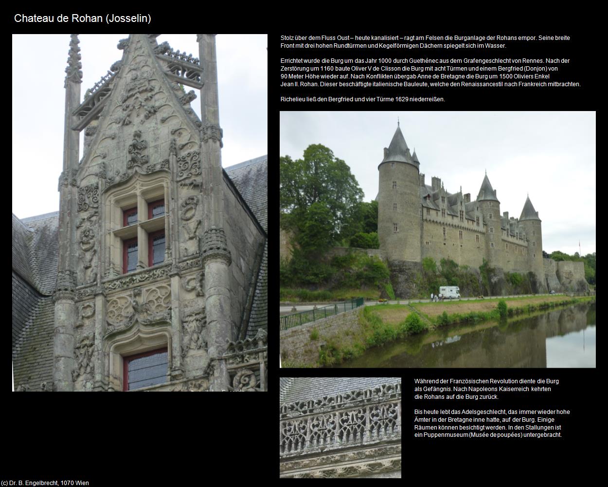 Chateau de Rohan (Josselin (FR-BRE)) in Kulturatlas-FRANKREICH