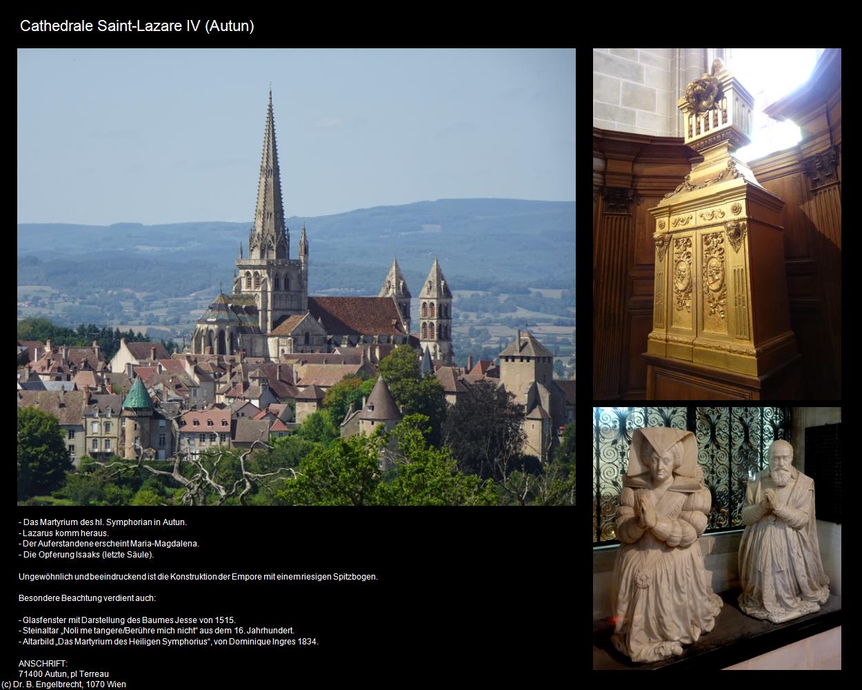 Cathedrale Saint-Lazare IV (Autun (FR-BFC)) in Kulturatlas-FRANKREICH
