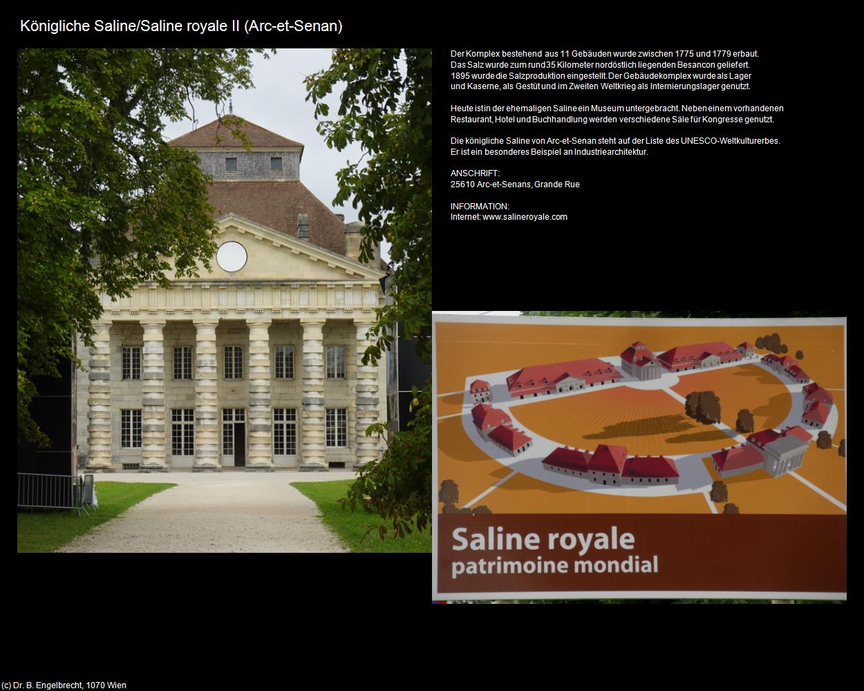 Königliche Saline II (Arc-et-Senans (FR-BFC)) in Kulturatlas-FRANKREICH