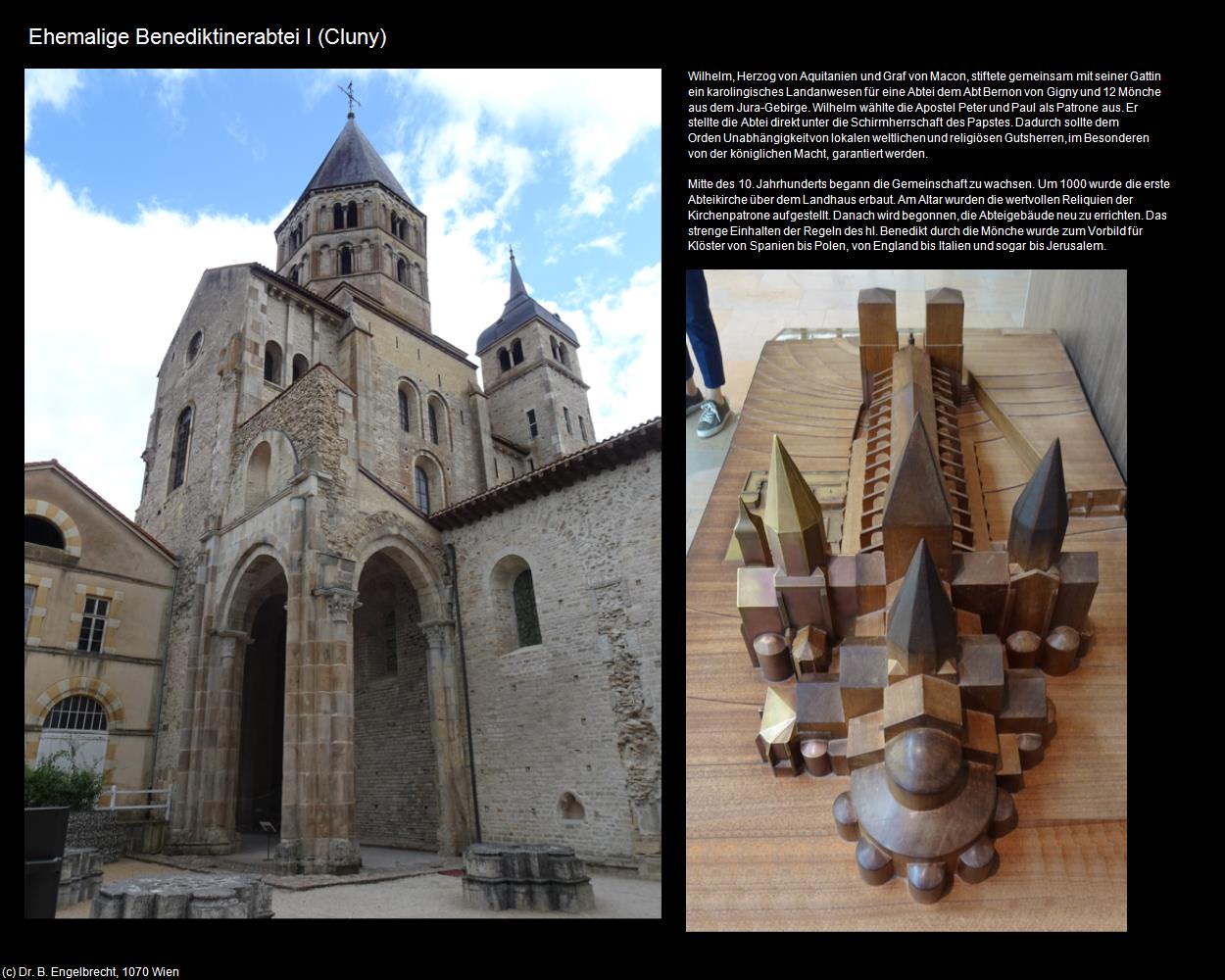 Ehem. Benediktinerabtei I (Cluny (FR-BFC)) in Kulturatlas-FRANKREICH