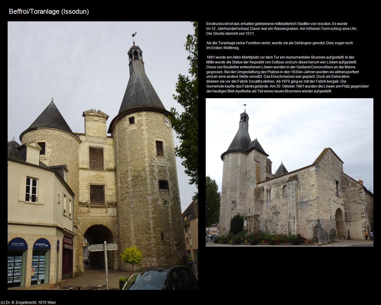 Beffroi/Toranlage (Issodun (FR-CVL)) in Kulturatlas-FRANKREICH