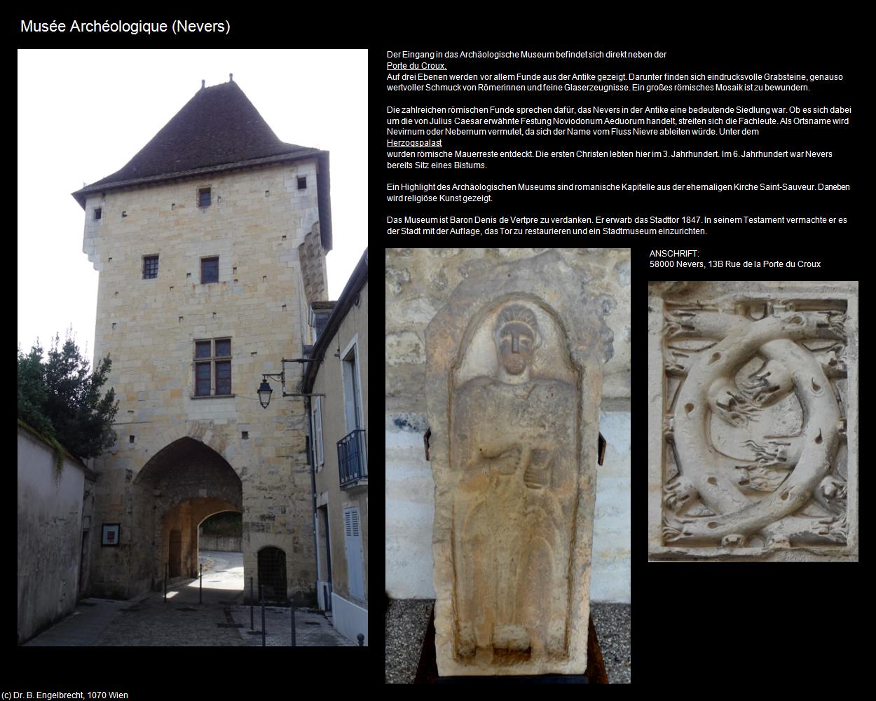 Musée Archéologique (Nerves (FR-BFC)) in Kulturatlas-FRANKREICH(c)B.Engelbrecht