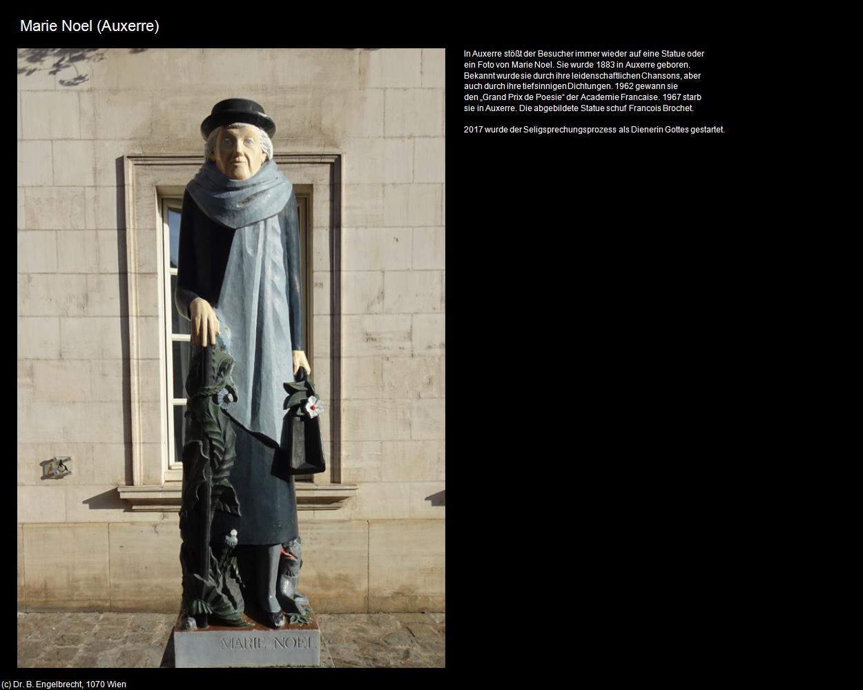 Marie Noel (Auxerre (FR-BFC)         ) in Kulturatlas-FRANKREICH