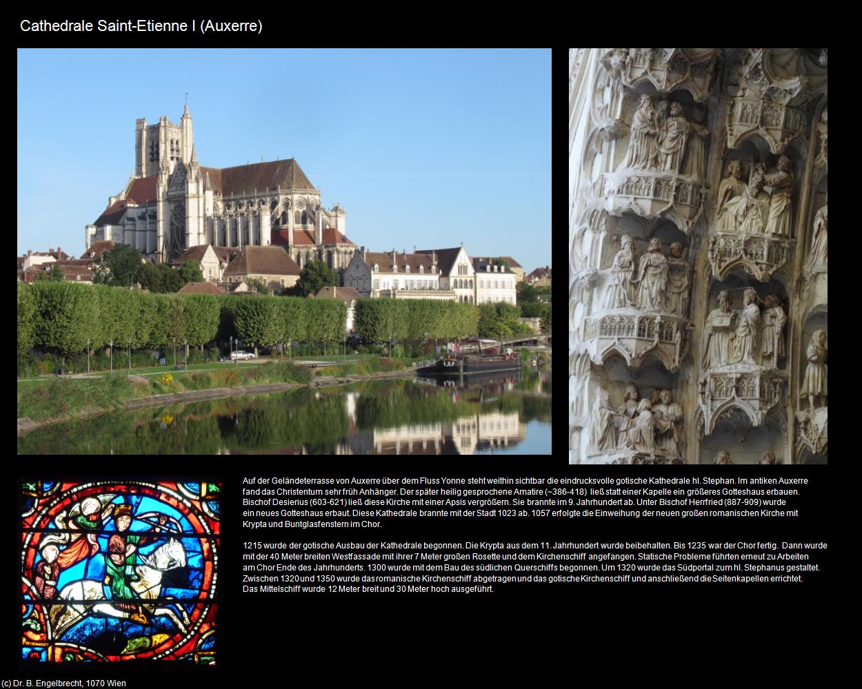 Cathedrale Saint-Etienne I (Auxerre (FR-BFC)         ) in Kulturatlas-FRANKREICH