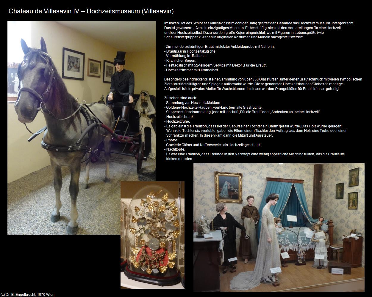 Hochzeitsmuseum (Villesavin (FR-CVL)) in Kulturatlas-FRANKREICH