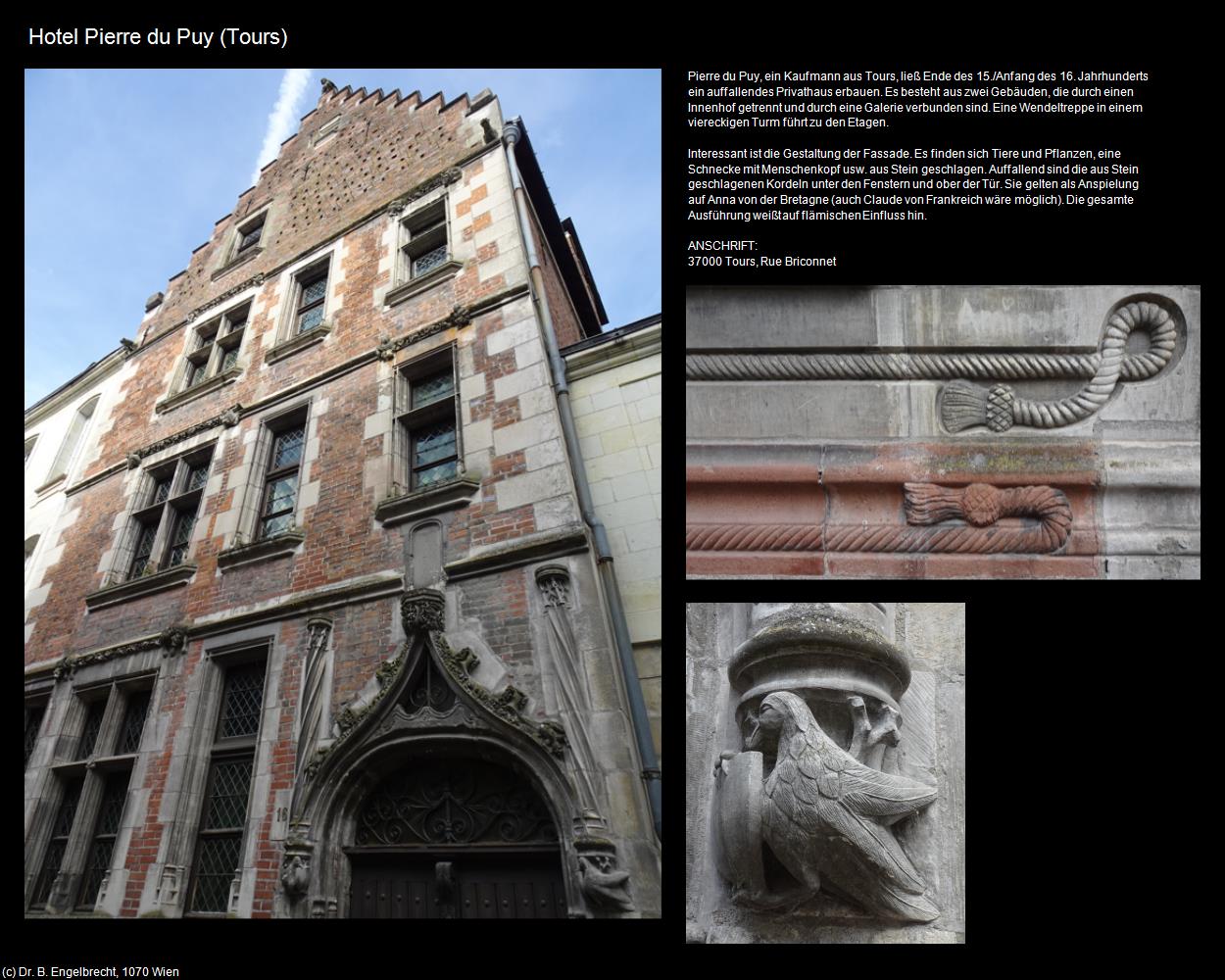 Hotel Pierre du Puy (Tours (FR-CVL)) in Kulturatlas-FRANKREICH