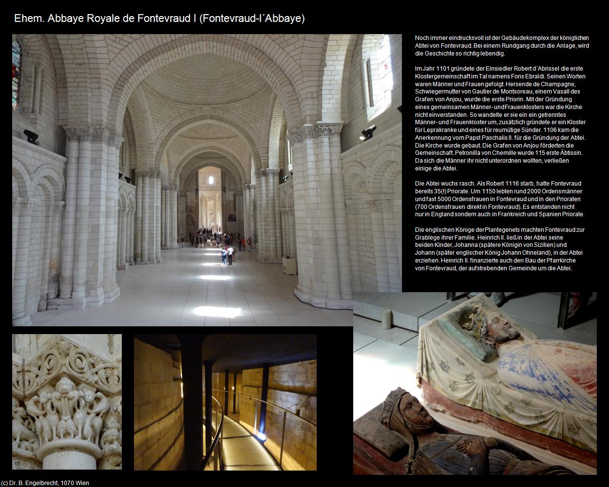 Ehem. Abbaye Royale de Fontevraud I (Fontevraud-l‘Abbaye (FR-PDL)) in Kulturatlas-FRANKREICH