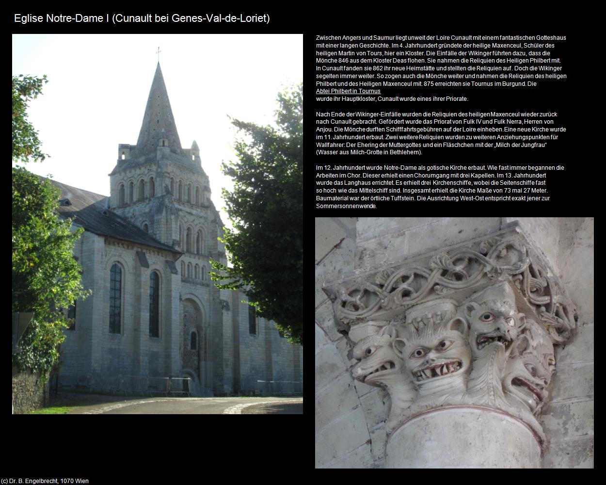 Eglise Notre-Dame I (Cunault (FR-PDL) ) in Kulturatlas-FRANKREICH(c)B.Engelbrecht