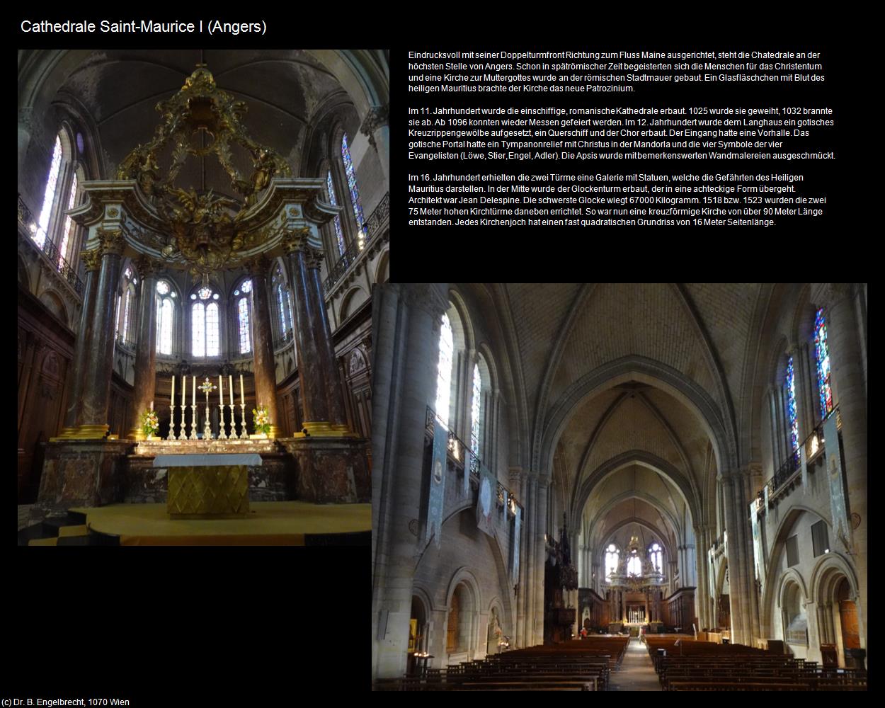 Cathedrale Saint-Maurice I (Angers (FR-PDL)) in Kulturatlas-FRANKREICH