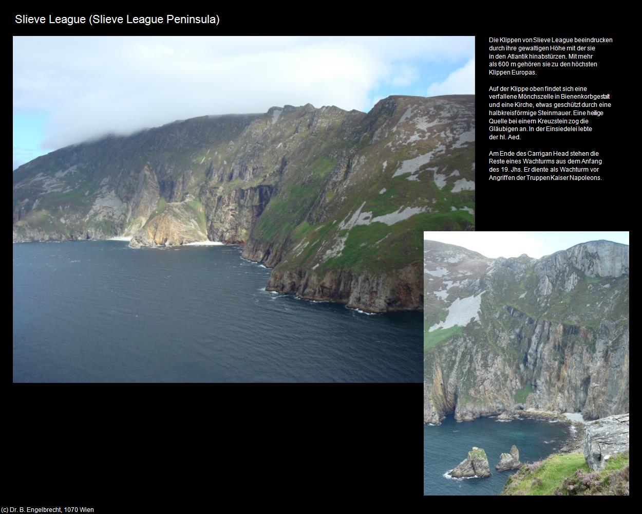 Slieve League (Slieve League Peninsula) in IRLAND-die gr&uuml;ne Insel
