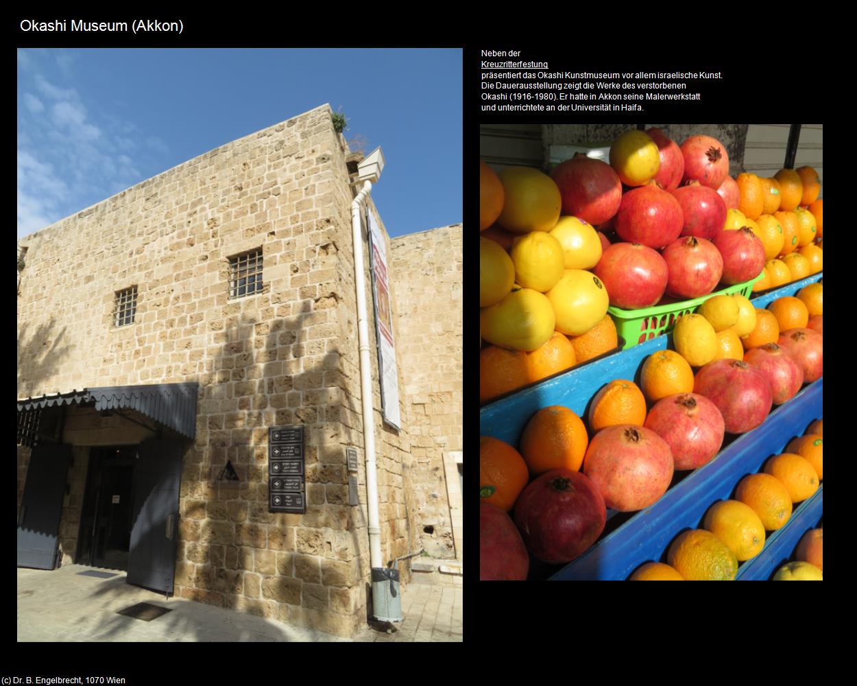 Okashi Museum  (Akkon) in Kulturatlas-ISRAEL(c)B.Engelbrecht