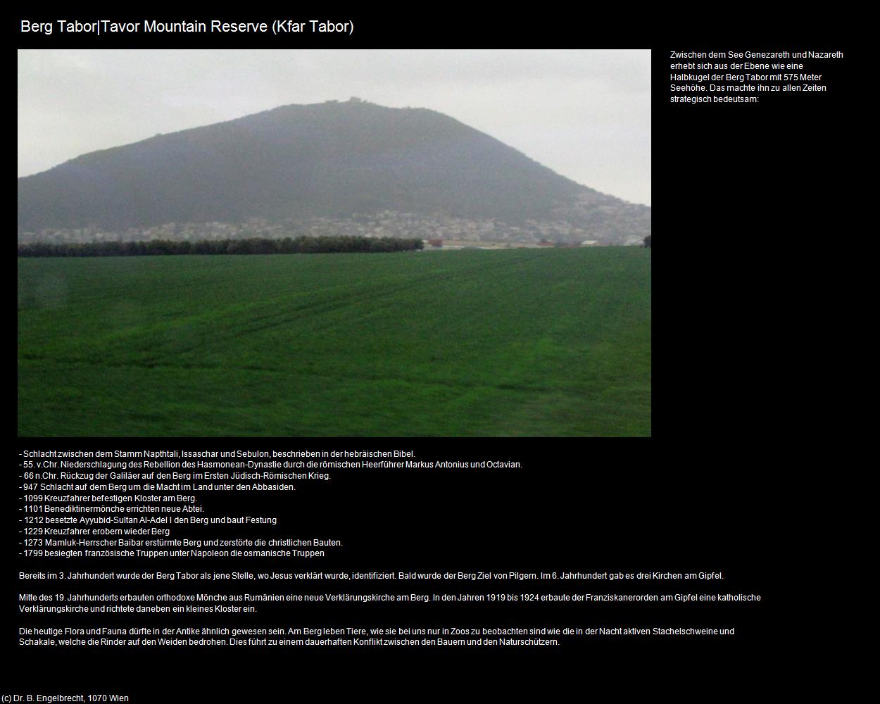 Berg Tabor|Tavor Mountain Reserve (Kfar Tabor) in Kulturatlas-ISRAEL