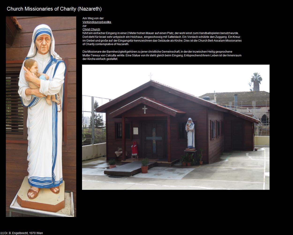 Church Missionaries of Charity (Nazareth) in Kulturatlas-ISRAEL(c)B.Engelbrecht