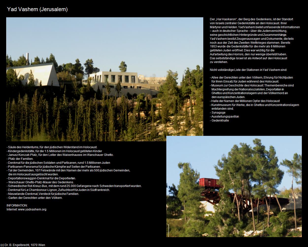 Yad Vashem  (Jerusalem) in Kulturatlas-ISRAEL