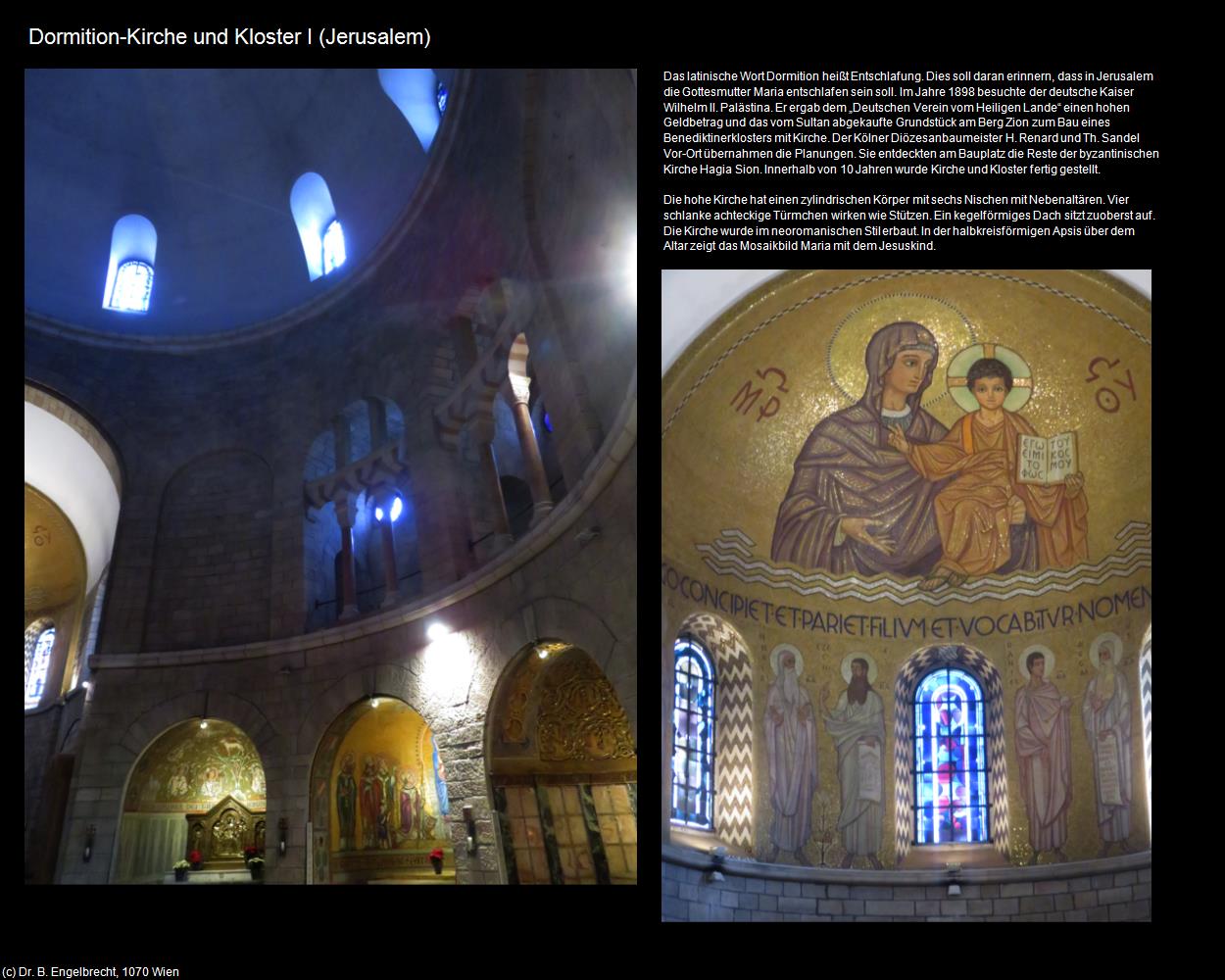 Dormition-Kirche und Kloster I  (Jerusalem) in Kulturatlas-ISRAEL