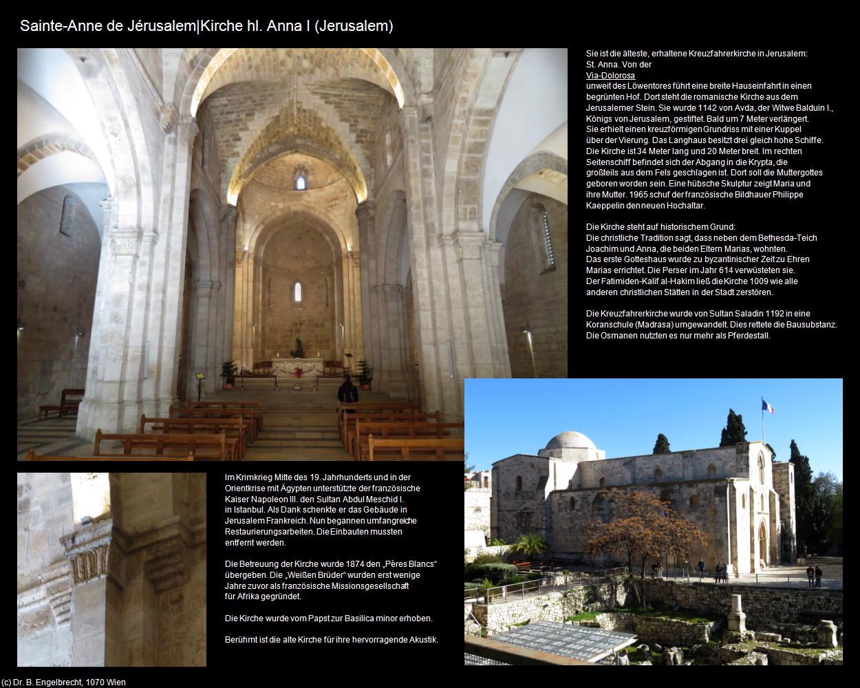 Kirche hl. Anna I (Jerusalem) in Kulturatlas-ISRAEL(c)B.Engelbrecht