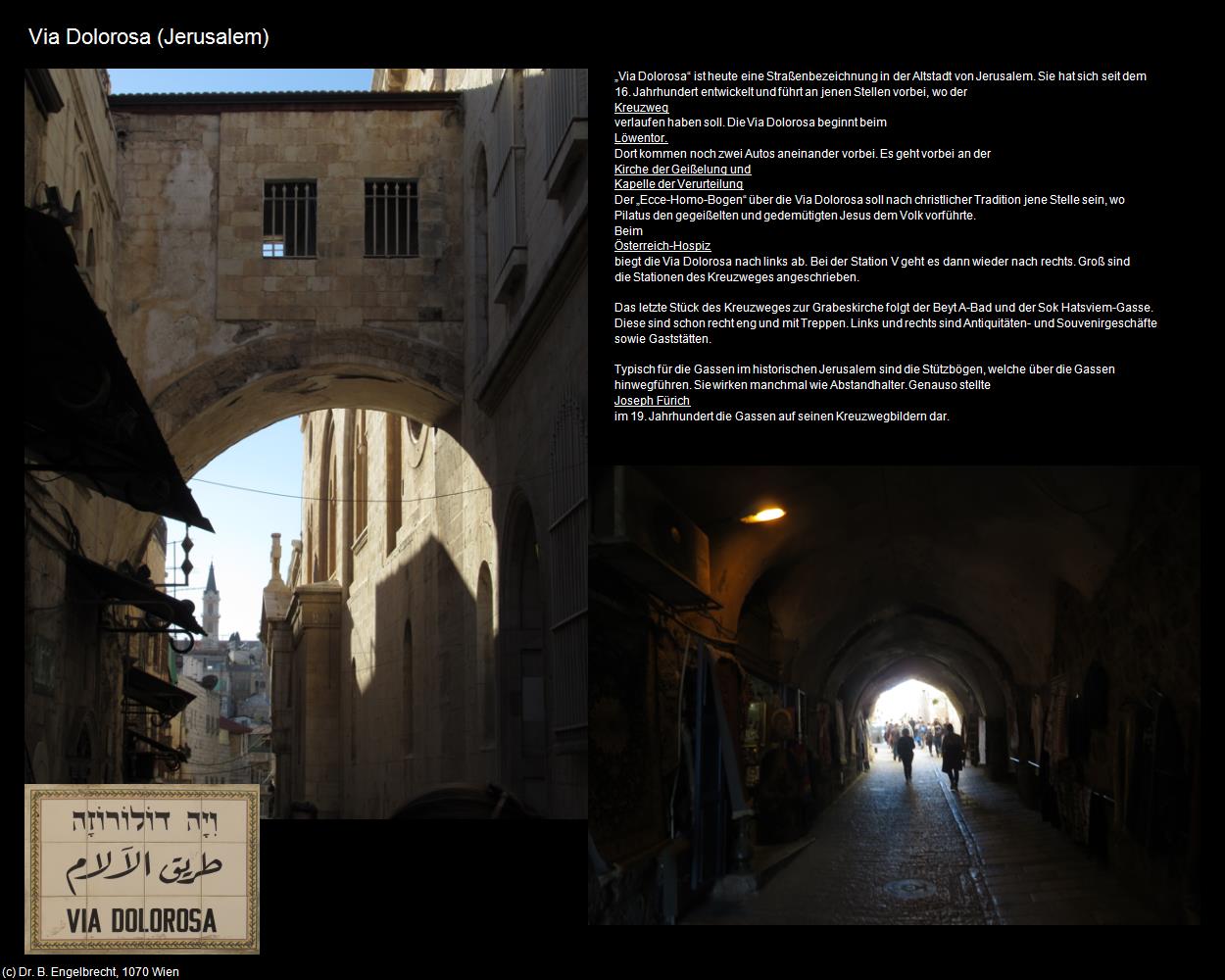 Via Dolorosa  (Jerusalem) in Kulturatlas-ISRAEL(c)B.Engelbrecht