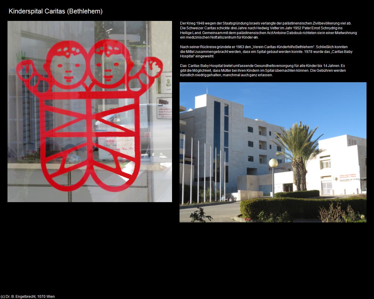 Kinderspital Caritas  (Bethlehem) in Kulturatlas-ISRAEL