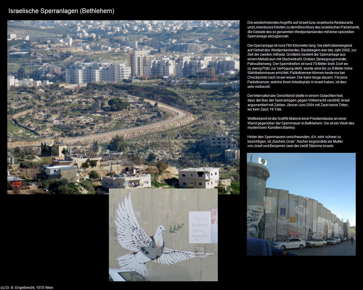 Israelische Sperranlagen (Bethlehem) in Kulturatlas-ISRAEL