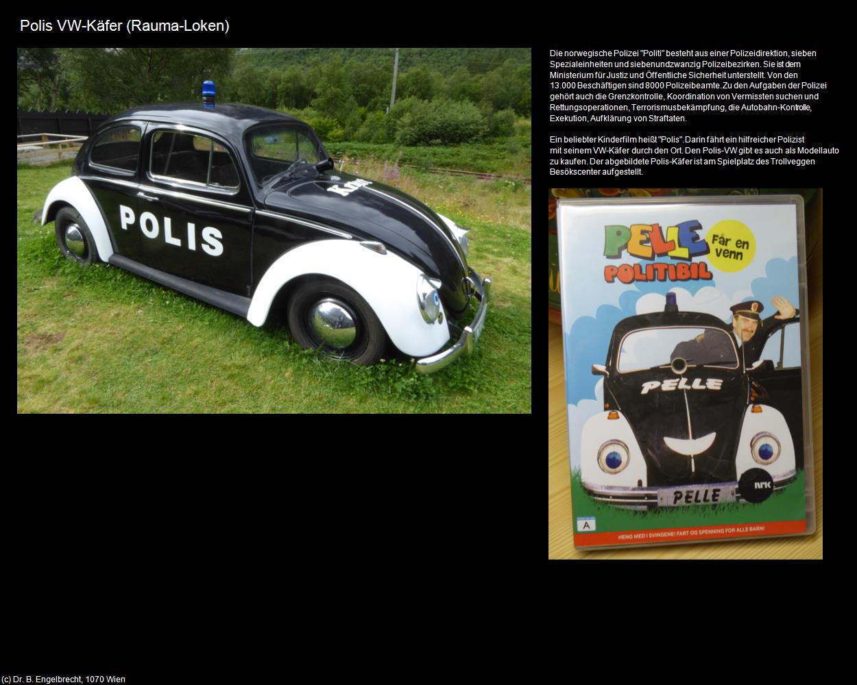 Polis VW-Käfer (Loken bei Rauma) in Kulturatlas-NORWEGEN