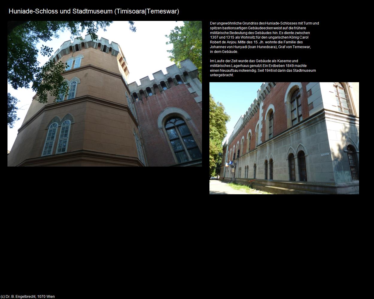 Huniade-Schloss und Stadtmuseum  (Timisoara|Temeswar) in RUMÄNIEN