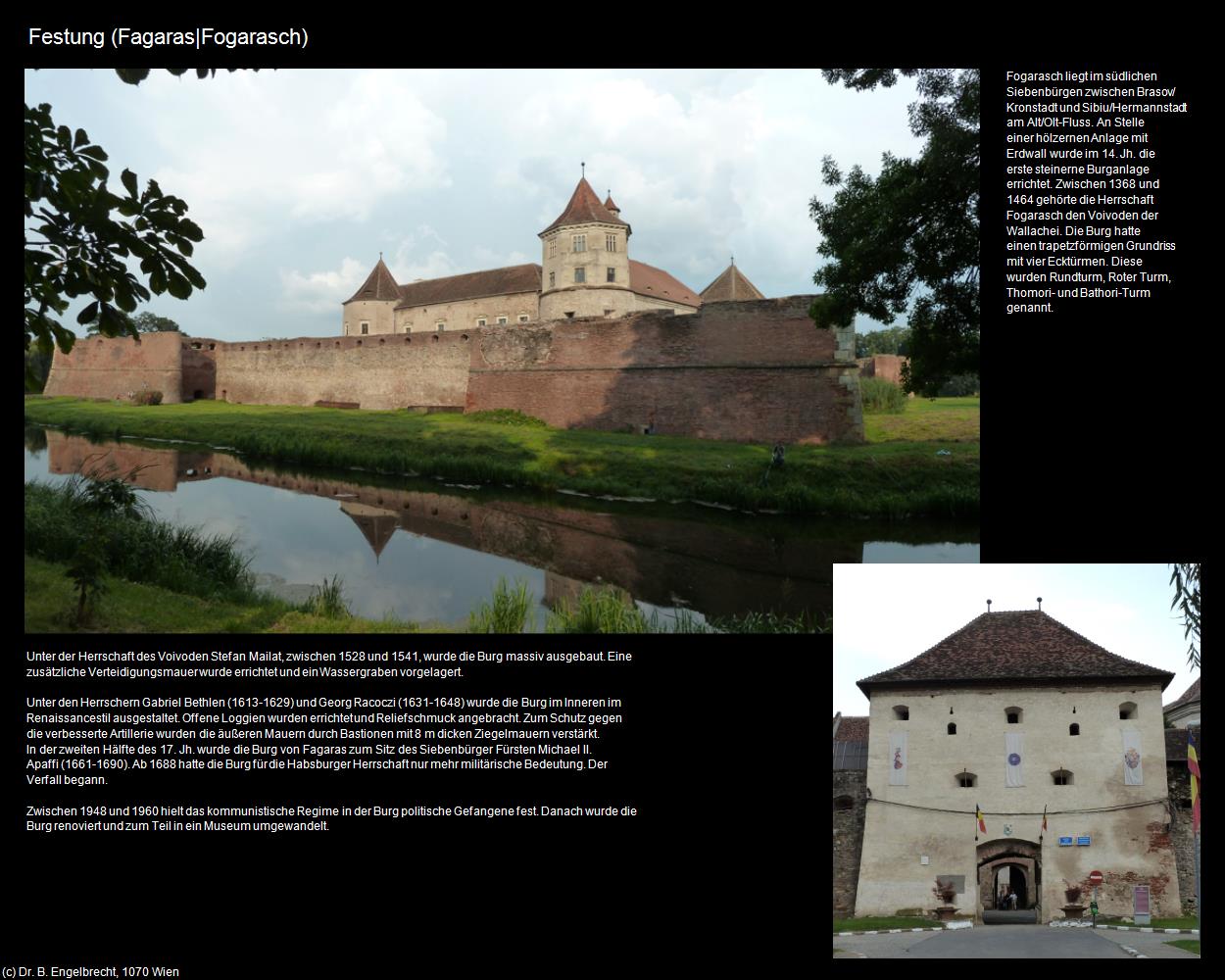 Festung (Fagaras|Fogarasch) in RUMÄNIEN