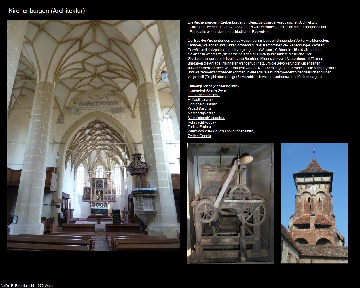 Kirchenburgen (Architektur) (Medias|Mediasch) in RUMÄNIEN(c)B.Engelbrecht