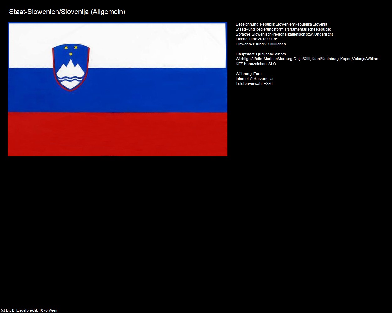 Staat-Slowenien/Slovenija (+Allgemeines) in Kulturatlas-SLOWENIEN